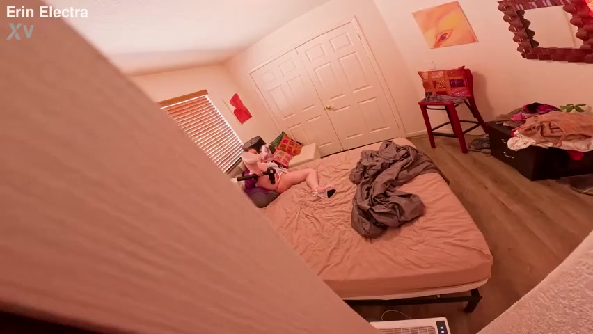 Erin Electra - Caught Peeping, Mom Lets You Masturbate With Her and Cum in Her Pussy